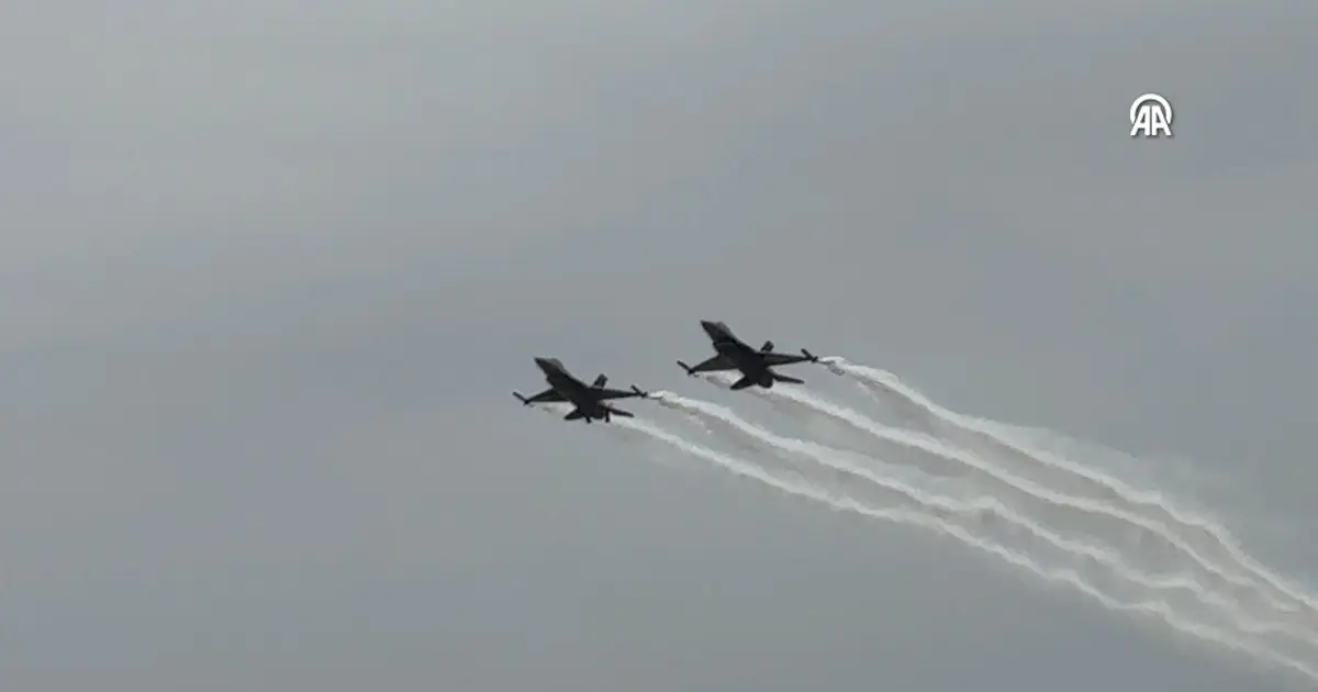 Konya’da SOLOTÜRK nefes kesti! 15. yıla özel uçuş