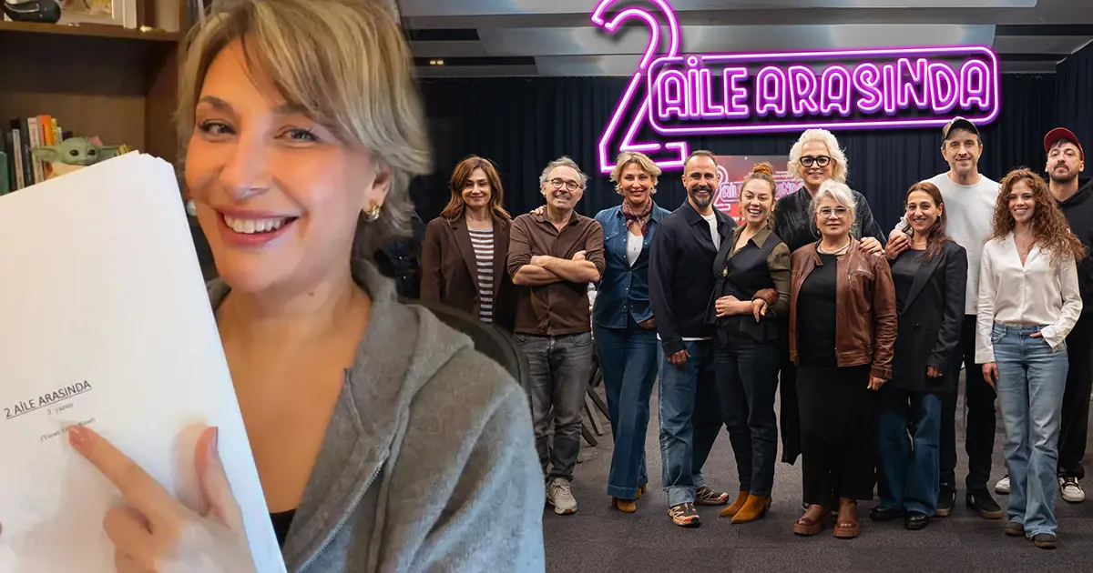 “2 Aile Arasında” filmi için geri sayım başladı. Okuma provasından ilk kareler